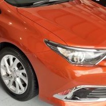 Toyota Corolla undergoing cut and polish on the Gold Coast — restoring clarity and gloss to the paintwork with expert detailing.